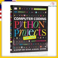 DK Computer Coding Python Projects Key Stage 2-4 for kids Age 8-16 Python Coding Beginner Self Learn