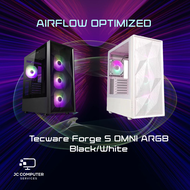 Tecware Forge S ARGB Black White PC Computer Case Chassis