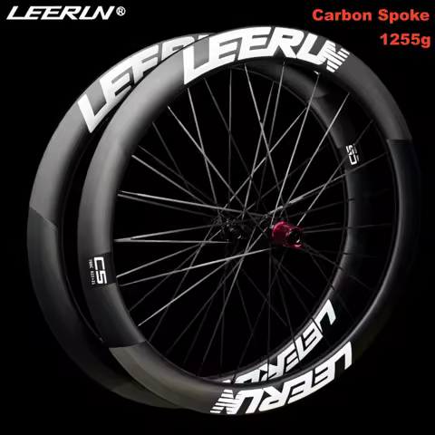 2026 NEW Road Cycling Carbon Spoke Wheelset 26/28mm Width Carbon Fibre Bicycle Wheels Disc Brake Bik