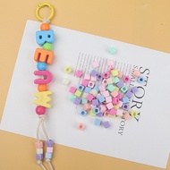 Can Open Tickets Macaron 7x7 Small Square DIY Bag Pendant Mobile Phone Chain Jewelry Accessories Lar