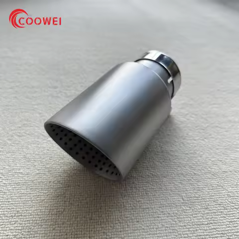 Exhaust Nozzle Matte Stainless Steel Large Diameter 89mm 101mm 114mm Outlet Size Open Car Muffler Sy