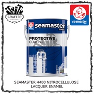 SEAMASTER Paint Industrial Lacquer Nitrocellulose NC 4401 White 1L Furniture / Cover Water mark stai