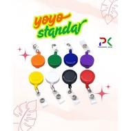 GANTUNGAN Yoyo ID Card Lanyard ID Card Hang Tag Name Tag STANDARD