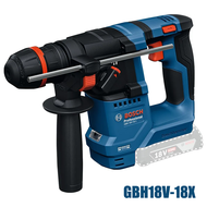 สว่านปากกาลิเธียมไอออนแบบไม่มีแปรงถ่าน GBH18V-18 Bosch สำหรับเจาะค้อนคอนกรีตพลังงานกระแทก18.0 V: 1.5