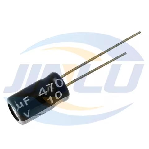 20pcs 10V470uf 6x12mm Aluminum Electrolytic Capacitor 470uf10v 10v 470uf 10wv 470mf 10vdc 470FD 10v4