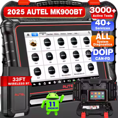 Autel MaxiCOM MK900-BT MK900BT Diagnostic Scanner Wireless DoIP /CAN Automotive Tools FD Scan Tool A