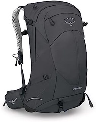 Osprey Stratos 34 Men's Hiking Backpack, Tunnel Vision Grey