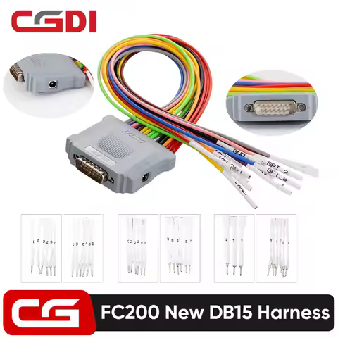 2026 CG FC200 New DB15 Harness Adapter with GTP2/GTP3 with New 12V Control and GPT-4 GPT 16 PIN Jump