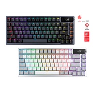 ASUS ROG Azoth M701 75% Wireless DIY Custom Gaming Keyboard,OLED display,Hot-Swappable Pre-lubed Key