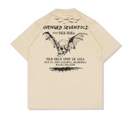 T-Shirt merchandise A7X Avenged Sevenfold Live 2024 - Oversize Band Vest Tank Top Tanktop Singlet Sl