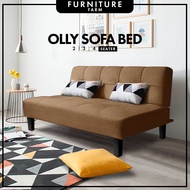 ⭐FREE DELIVERY⭐ F&amp;F : OLLY 2 seater/3 Seater/ 4 Seater Foldable Canvas Sofa / Multifunctional Sofa Bed / Foldable Bed