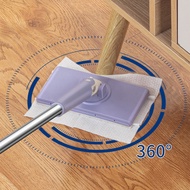 Automatic Cloth Changing Mini Mop, Hands-Free Face Towels Mini Mop with 360°Rotating Head