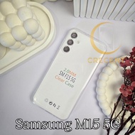 Soft Case Clear Silicone Compatible for Samsung Galaxy M15 5G Samsung M35 5G Samsung M55 5G Clear Tr