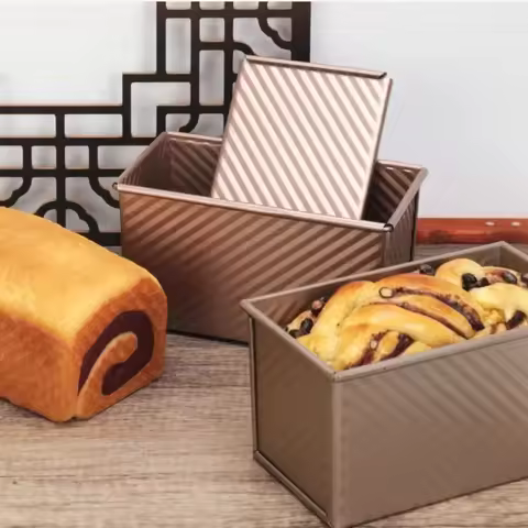 Oval Non-Stick Pan Carbon Steel Cake Mold Cheesecake Bread Loaf Pan Baking Mold Pie Tin Pan Baking T