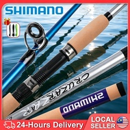 SHIMANO Casting Spinning Fishing Rod M Power Jigging Rod Joran Pancing UltraLight Rod Batang Pancing