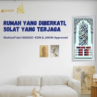 Jam Azan Premium Promas rumah waktu solat tepat Jakim muslim prayer clock taqwim digital alfalah ima