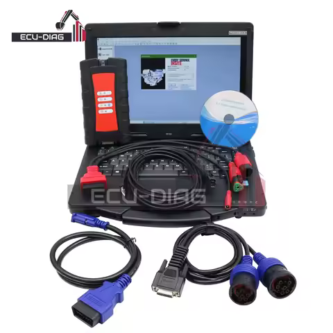 WIFI inline 7 Insite 8.7/9.0 Software Data Link Adapter for CUMMINS Diagnostic Tool CMS Engine Truck