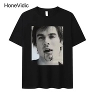 HONEVIDIC Damon Salvatore Ian Somerhalder TV Show T-Shirt For Women Summer Tops Tshirts O-Neck Women