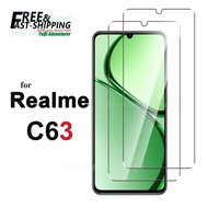 TEMPERED GLASS REALME C63 CLEAR HIGH QUALITY