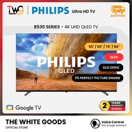 Philips 8530 Series 55/65/75/86 Inch 4K UHD QLED TV Smart Google TV Dolby Vision HDR 120Hz DLG