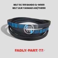 BELT SC 109 BANDO Q-W800 BELT ULIR YANMAR AW/YH850