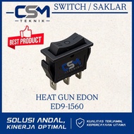 EDON ED9-1560 HEAT GUN SWITCH EDON ED 9 1560 HEAT GUN SWITCH