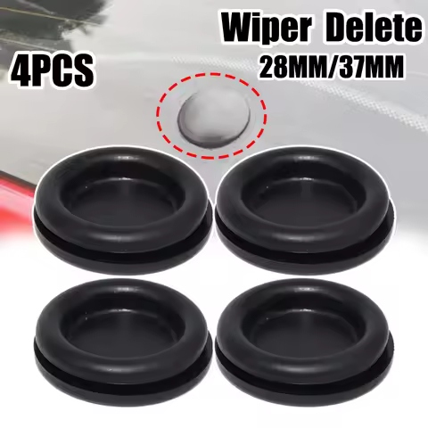 28MM 37MM Car Rear Windshield Wiper Arm Delete Bung Grommet Blade Rubber Plug Waterproof Block Off T