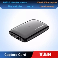 EZCAP USB 3.0 HD Game Video Capture Live Streaming 1080p 60 Fps Mic