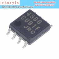 10 piece NJM4580M JRC4580 4580D 4580 SOP-8 Dual Operational Amplifier