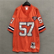 ＜826＞Ready Stock NEW NFL Rugby Jersey retro Street oversize hip hop Short Sleeve Boy rap Ball Dress 