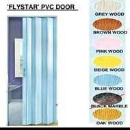 Pvc toilet Folding door