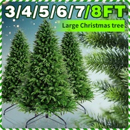 Christmas Tree 3ft/4ft/5ft/6ft/7ft/8ft Home Decor Large Christmas Decoration High quality