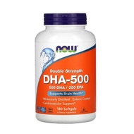 📣PROMO NOW Foods DHA-500 Double Strength Omega-3 180 Softgels DHA Supports Brain Health Nemechek /Nemecheks / Nemechek's