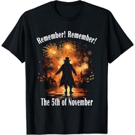 Guy Fawkes - Remember Remember The 5Th Of November T-Shirt