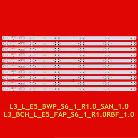 10pcs LED Backlight For KD-55X7000 KD-55XF7596 KD-55X7500F KD-55X750F KD-55X750H XBR-55X800G L3_BCH_