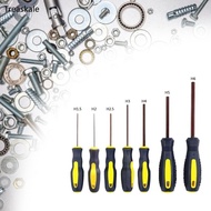 TREA Hex Key Socket Hex Bit Allen Screwdriver Bit with Rubber Handle Screwdriver