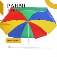 TENDA Gha-68 KU09 Beach Umbrella Tent PKL Garden 180cm Rainbow Premium