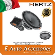 Hertz Mille Pro MPK 1650.3  ( 250 Watts) 6.5 Inch 165mm 2 Way Component Car Speaker System