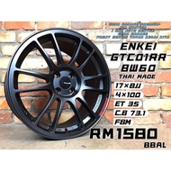 NEW RIM 17 4X100 ENKEI GTC01RR 🇹🇭 myvi jazz city vios yaris almera
