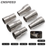 OD:2" 2.25'' 2.5'' 3'' Inch Stainless Steel Car Tapered Standard Exhaust Pipe Tube Reducer Connector