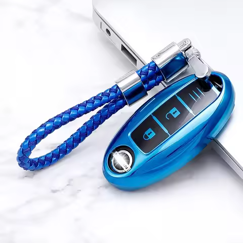 Car 3 Button Key Cover Case Shell for Nissan Qashqai X-Trail T31 T32 Juke J10 J11 Kicks Tiida Pathfi