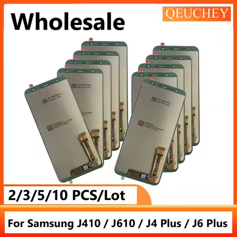 2/3/5/10 Piece/Lot For Samsung J4 Plus J415 / J6 Plus J610 / J4 Core J410 LCD Display Touch Screen D