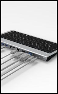 Jual Feeltek 11-In-1 Usb Type C Keyboard Hub - Garansi