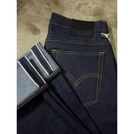 JEANS 5o1 SLIMFIT 13oz JAPAN KEPALA KAIN BERGETAH