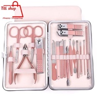 Nail clipper set 18 Piece with box 7020F - 9527- TitiShop
