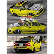 Game Car parking multiplayer 1 | livery wira clean