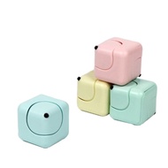 Fidget Spinner Orbiting Ring Cube for Kids Adults Pressure Anxiety Gyro Spinner Toy