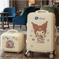 Vinda Kuromi My Melody Luggage Set(14INCH & 20INCH)