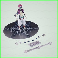PS1 Demon Slayer: Kimetsu no Yaiba Akaza Anime Merch Interchangeable Face Action Figure Ornament SP1