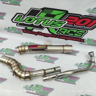 Kou Mahachai Exhaust pipe Ekzos Kriss 100 110 125 Wave/ Ekzos Dash 110 125/ Exhaust Ex5 Ekzos/ Exhaust SYM,SRL 100 110 125/ Exhaust Lagenda Ekzos/ Exhaust NLK OPBR Ekzos AHM UMA RACING CJ IPOH KOZI ESPADA MODENAS